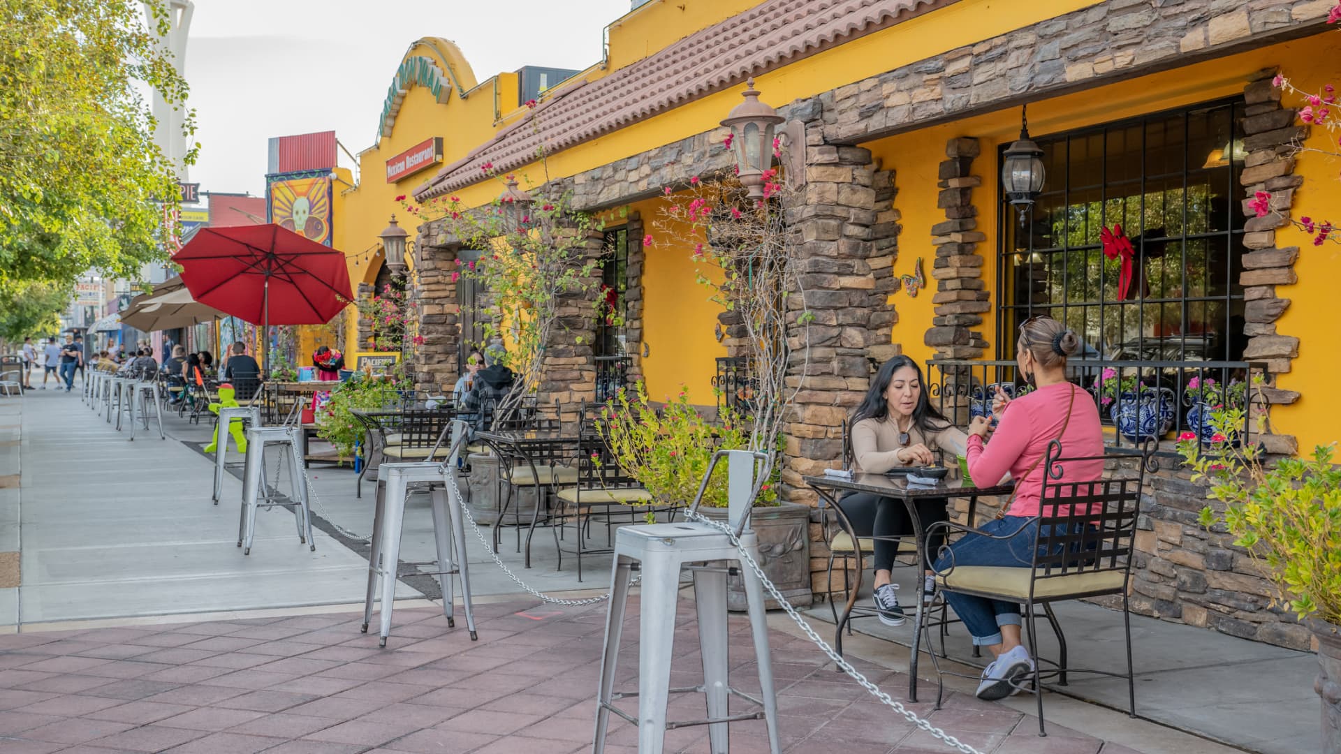 Restaurant in the Arts district of vegas